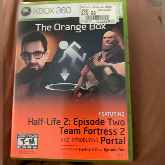 THE ORANGE BOX XBox 360 Half Life 2 Portal Team Fortress 2 - Picture 1 of 4